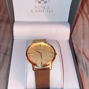 Gold Vince Camuto watch